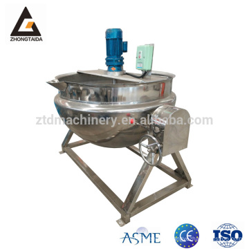 Vertical Tilting Steam Jacketed Kettle Cooking Pot for Jam